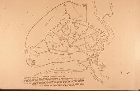 Plano de Ronda siglo XV 