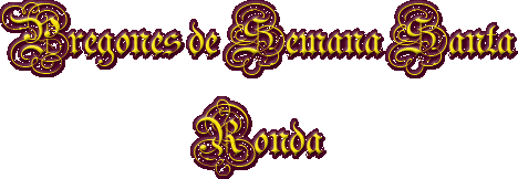 Rótulo de los pregones